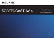 Belkin SCREENCAST AV 4 Manual Del Usuario