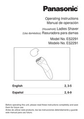 Panasonic ES2291 Manual De Operación