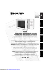 Sharp R-202 Manual De Instrucciones Y Recetario