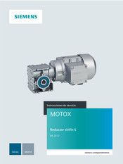Siemens MOTOX Instrucciones De Servicio