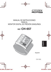 Citizen CH-657 Manual De Instrucciones