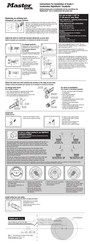 Master Lock NightWatch Grade 2 Instrucciones Para La Instalación