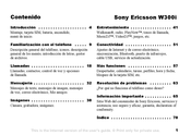 Sony Ericsson sonyericsson Manual Del Usuario