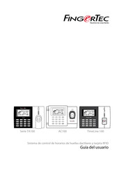 FingerTec Timeline 100 Guia Del Usuario