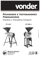 vonder PF 150 Manual De Instruciones