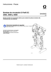 Graco E-Flo DC2000 Instrucciones - Piezas