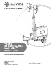 CIPSA CTI4500 Instrucciones De Operación