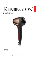 Remington AIR3D Manual De Usuario