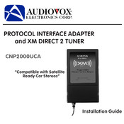 Audiovox CNP2000UCA Guia De Instalacion