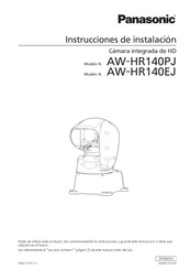 Panasonic AW-HR140EJ Instrucciones De Instalación