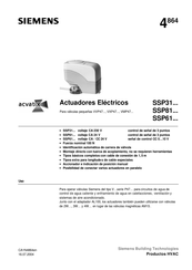 Siemens SSP81.04 Manual De Instrucciones