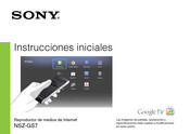 Sony NSZ-GS7 Instrucciones Iniciales