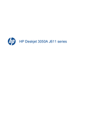 HP Deskjet 3050A J611 Serie Manual Del Usuario