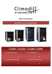 Climadiff CLS16A Manual De Utilización
