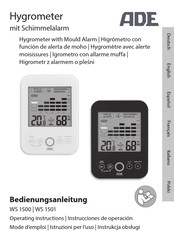 ADE WS 1500 Instrucciones De Operación