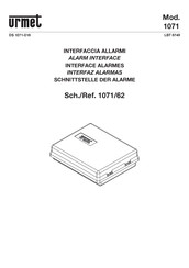 Urmet 1071/62 Manual Del Usario