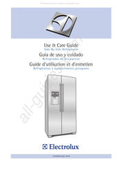 Electrolux EI26SS30JS Guía De Uso Y Cuidado