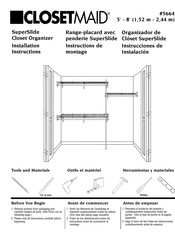 ClosetMaid 5664 Instrucciones De Instalación