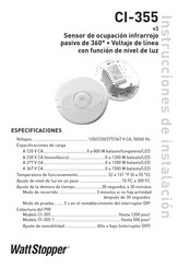 wattstopper CI-355 Instrucciones De Instalación