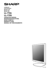 Sharp LL-172A Manual De Funcionamiento