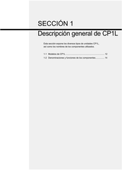 Sysmac CP1L-M40 Guia De Inicio Rapido