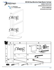 Ergotron DS100 Instrucciones De Instalación