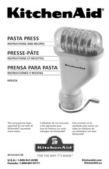 KitchenAid KPEXTA Instrucciones Y Recetas