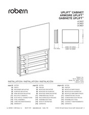 Robern UPLIFT UC4827 Manual De Instalación