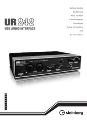 Steinberg UR242 Manual De Instrucciones