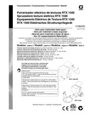 Graco RTX 1500 Manual De Funcionamiento