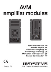 JB Systems AVM-3 Manual De Instrucciones