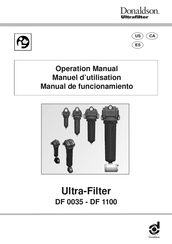 Donaldson Ultrafilter DF 1100 Manual De Funcionamiento