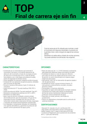 TER PRSL0110XX Instrucciones De Uso Y Manutención