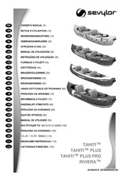 Sevylor TAHITI PLUS PRO Manual De Utilización