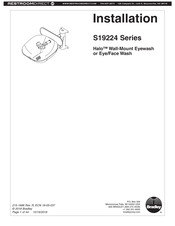 Bradley Halo S19224B Manual De Instalación