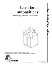 Alliance Laundry Systems W446I Instalación/Operación