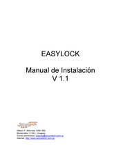 SecureTech EASYLOCK Manual De Instalación