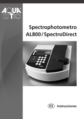 Tintometer Aqualytic AL800 Instrucciones