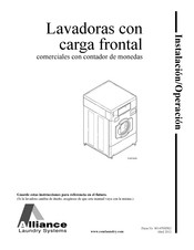 Alliance Laundry Systems FLW1523C Instalación/Operación