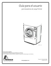 Alliance Laundry Systems FLW1548C_SVG Guía Para El Usuario