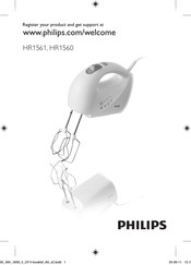 Philips HR1561 Manual Del Usuario