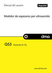 DMQ QS3 Manual Del Usuario