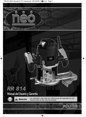 NEO RR 814 Manual Del Usuario