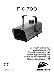 JB Systems FX-700 Manual De Instrucciones