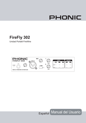 Phonic FireFly 302 Manual Del Usuario