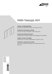 Swiss HAWA-Telescopic 40/4 Planificación Y Instrucciones De Montaje