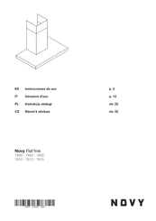 Novy Flat'line 7612 Instrucciones De Uso