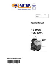 Wacker Neuson RSS 800A Manual De Operación