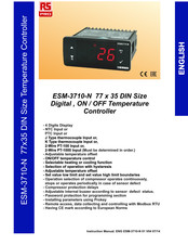 RS Pro ESM-3710-N Serie Manual De Instrucciones