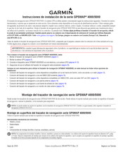 Garmin GPSMAP 5000 Serie Instrucciones De Instalación